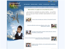 Tablet Screenshot of comunidadencuentro.org